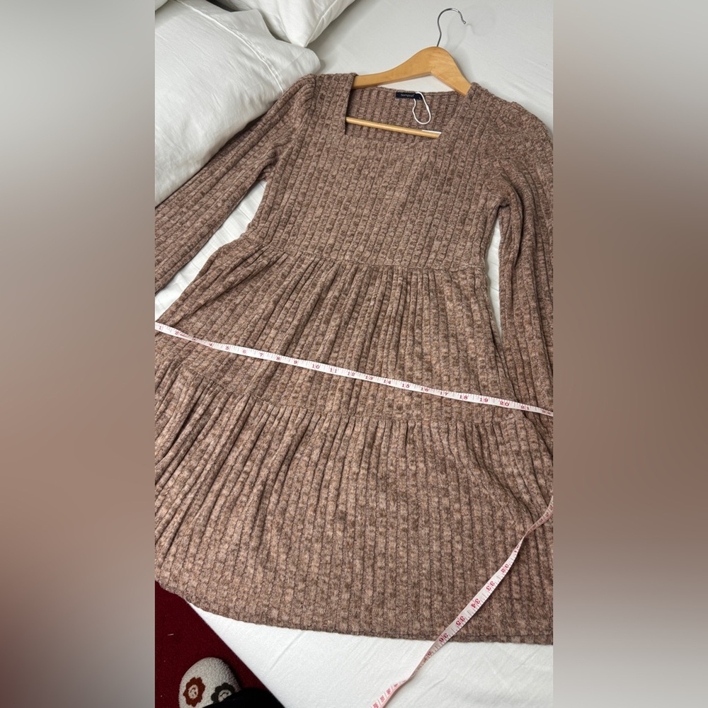 Brown Mini Dress